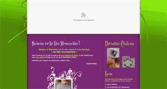 Desktop Screenshot of martine-altenburger.fr